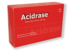 ACIDRASE 20 chewable tablets